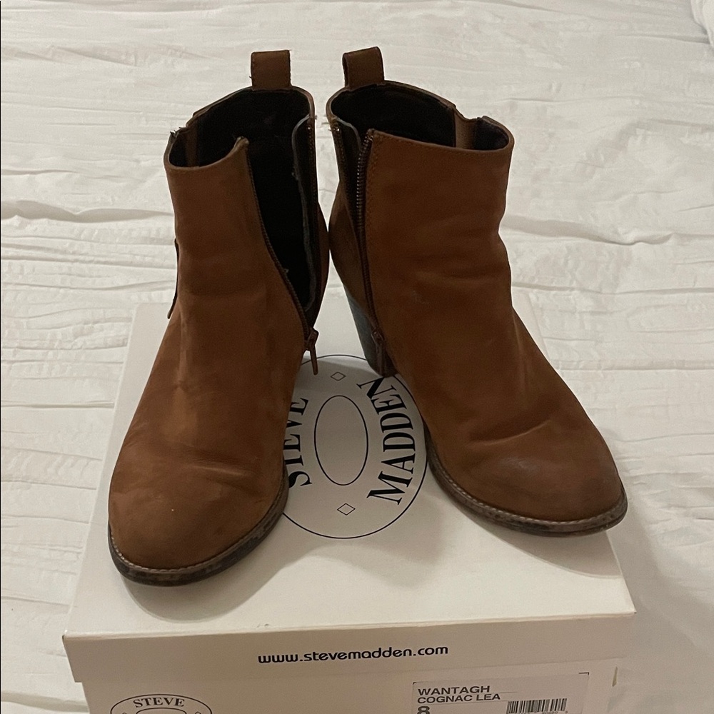 Steve Madden Women's Brown Ankle Booties